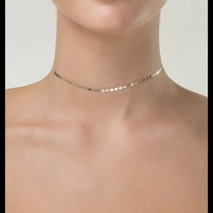 LANA nude choker 14YG